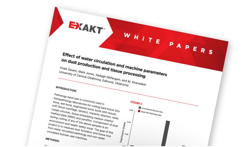 EXAKT Study for Dust Reduction